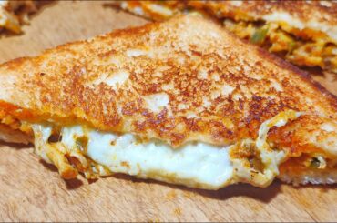 Cheesy Chicken Tikka Sandwich | Chicken Cheese Sandwich | Ramadan Special Recipes