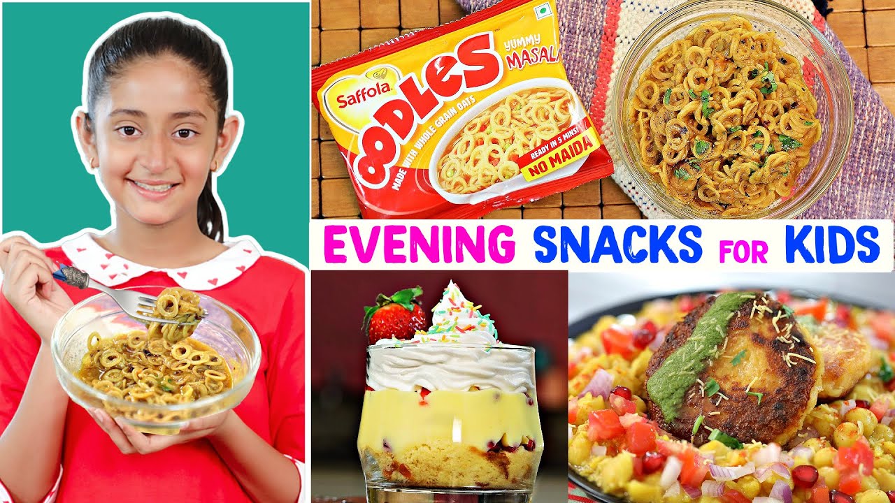 EASY Evening SNACKS For Kids | Snack -Time Recipes | CookWithNisha EASY Evening SNACKS For Kids | Snack -Time Recipes | CookWithNisha