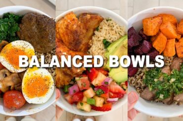 NOURISHING BALANCED BOWLS | ultimate healthy bowl recipes