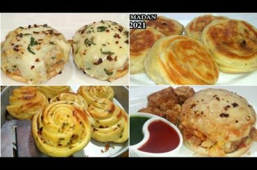 4 Most Popular Iftar Buns Recipe | Ramadan Special Recipe By Mirch Masala Fusion