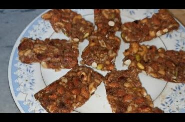 Healthy Snack bar |Protein bar recipe|village zaika food