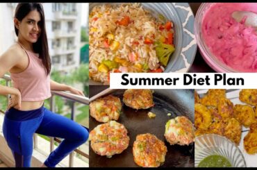 Summer DIET PLAN for weight loss upto 5 - 10 kgs + TASTY RECIPES