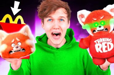 DO NOT ORDER TURNING RED HAPPY MEAL FROM MCDONALDS AT 3AM!? (EVIL MEI ATTACKED US)