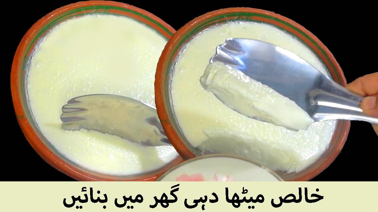 Khalis Meetha Dahi Ghar Mein Banane ka Tarika By Anmol ZaiQa | Moti Malai Wala Mitha Dahi Recipe Khalis Meetha Dahi Ghar Mein Banane ka Tarika By Anmol ZaiQa | Moti Malai Wala Mitha Dahi Recipe