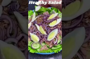 Healthy And Fresh Salad Recipes #Shorts