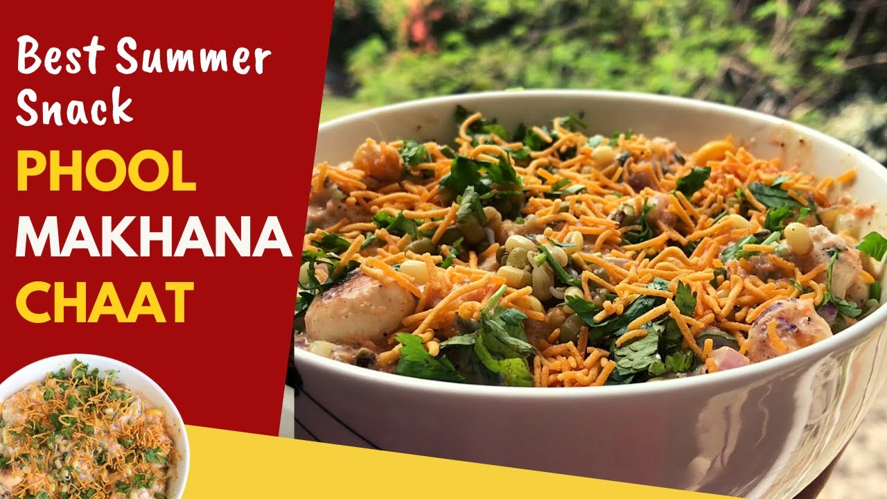 Best Summer Snack | Healthy Phool Makhana Chaat Recipe | Quick & Easy | Best Weight loss snack Best Summer Snack | Healthy Phool Makhana Chaat Recipe | Quick & Easy | Best Weight loss snack