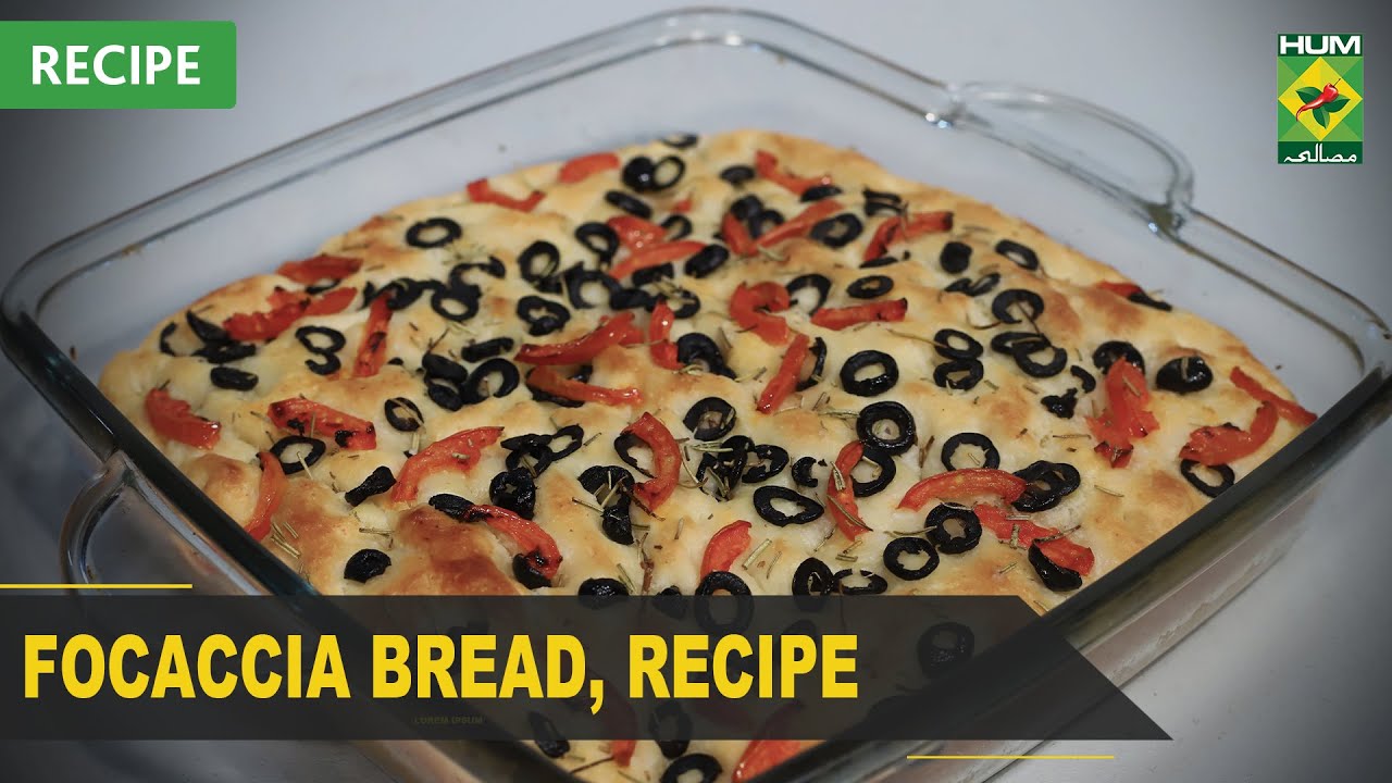 Focaccia Bread Recipe | Quick & Healthy Recipes | Masala TV Focaccia Bread Recipe | Quick & Healthy Recipes | Masala TV