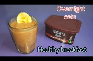 overnight oats || Weightloss oats recipe in telugu || healthy breakfast