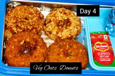 Veg Oats Donut/Tiffin recipes/Oats veggie cutlet/Healthy breakfast recipes/Oats veg vada/Oats cutlet