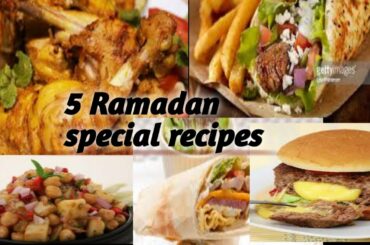 Ramadan preparation 2022|  5  healthy recipes for aftar| chicken steam|  chana Chaat#Quicklyhandmade