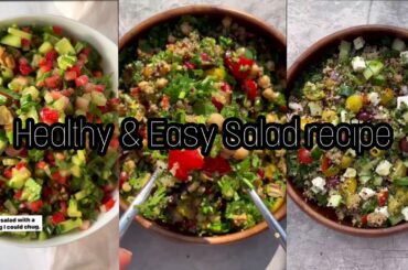 Healthy and Easy Salad Recipes | Healthy Salad | Healthy lifestyle #fittness #healthy