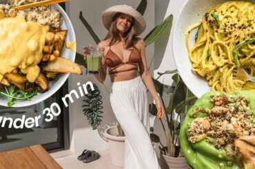 5 Meals I eat ALL the time! (plant based vegan)