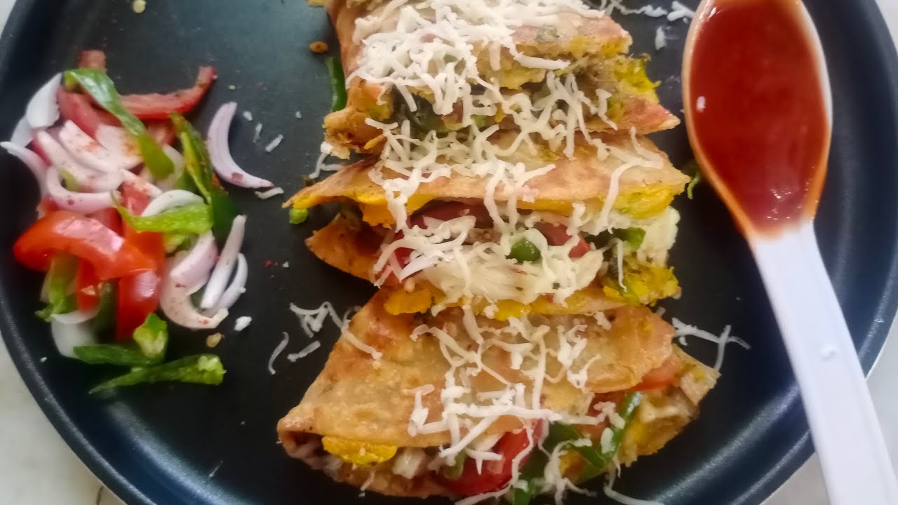 pudla sandwich /Easy to make snack recipe. /healthy recipes with chhaya. pudla sandwich /Easy to make snack recipe. /healthy recipes with chhaya.