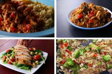 5 Healthy Lunch Recipe Ideas for Weight Loss  #recipebite #chefrv