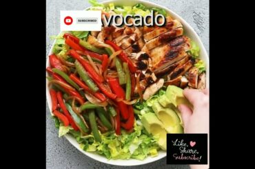 Chicken pajita salad recipe |Emtv5channel |healthy salad #saladrecipe