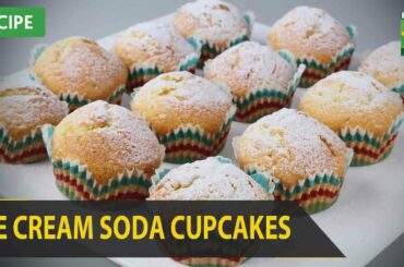 Ice Cream Soda Cupcakes Recipe | Quick & Healthy Recipes | Masala TV