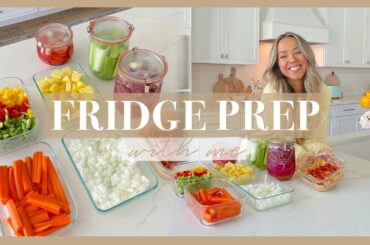 FRIDGE PREP | our staple produce items & healthy quick bite ideas to keep stocked!