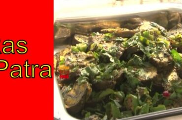 quick easy healthy lunch meals - indian street food gujarati snacks nasta - ras patra recipe
