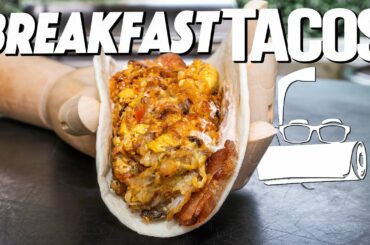 THE BEST BREAKFAST TACOS (BREAKFAST BURRITOS, MOVE ASIDE!) | SAM THE COOKING GUY