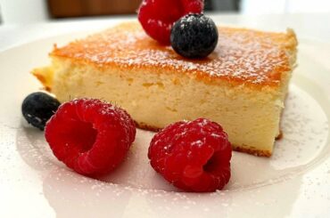 Easy Yogurt Cake | Low Calorie Guilt Free Dessert Recipe - soft and light