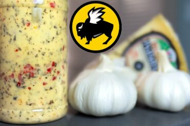 Low Calorie Garlic Parmesan Sauce | Buffalo Wild Wings Copycat Recipe | Anabolic Condiments