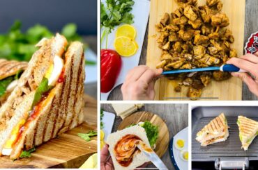 Chicken Tikka Sandwich Recipe|Ramadan Special Recipe|Healthy Snack Recipe| Kitchen With Saima Faisal