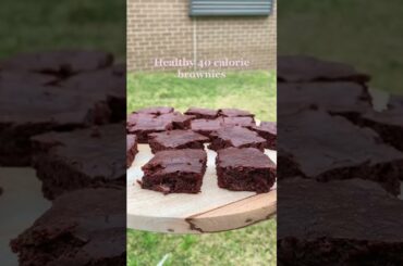 Healthy Brownie Recipe | How To Make Low Calorie, Low Fat, Low Carb Brownies