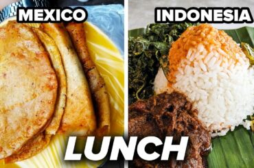 Eating Lunch To Go Around The World