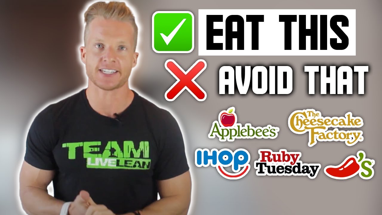 5 High Calorie vs Low Calorie Meals From Chain Restaurants (EAT THIS, AVOID THAT) | LiveLeanTV 5 High Calorie vs Low Calorie Meals From Chain Restaurants (EAT THIS, AVOID THAT) | LiveLeanTV