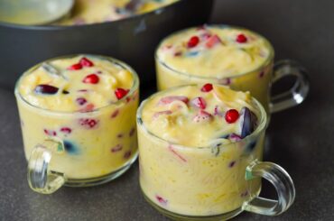 Noodles Fruit Custard Recipe | Healthy Ramadan Iftar Recipe | Easy & Delicious Fruit Custard Recipe