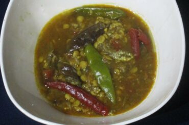 Split Chickpea Eggplant Stew/Dinner Recipes/Chickpea Recipes/Garbanzo Recipes/Eggplant Recipes 1097