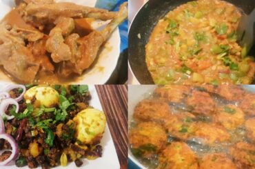 Four Special Ifter & Dinner Recipes. Traditional Bengali Recipes. 4 Healthy & Delicious Recipes.