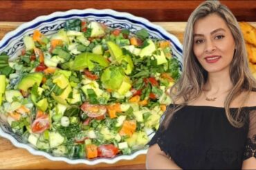 Salad Recipes | Healthy Fresh Vegetables Mix for Weight Lost, Energy & Younger Skin. So Delicious!#7