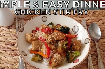 The BEST One-Pan Chicken Stir Fry | Quick & Easy Dinner Recipes