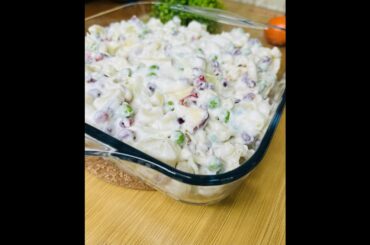 healthy salad |Best for parties |Russian salad recipe with Macaroni |easy Salad  recipe