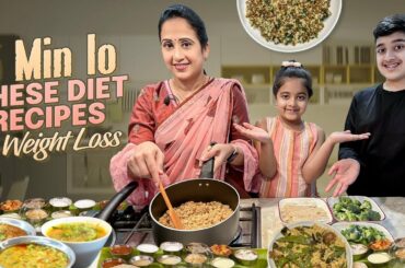 5 Min Diet Recipes || Weight Loss recipes || Nandu's World || Weight Loss Tips || Telugu Vlog