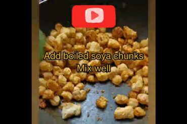 #shorts Peri peri Soya Chunks recipe healthy snacks recipe  #periperi#soya#healthy#youtubeshorts
