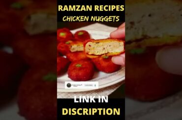 Ramzan Recipes Series By At Home Cooking Fantasy | Chicken Nuggets Recipe | #shorts