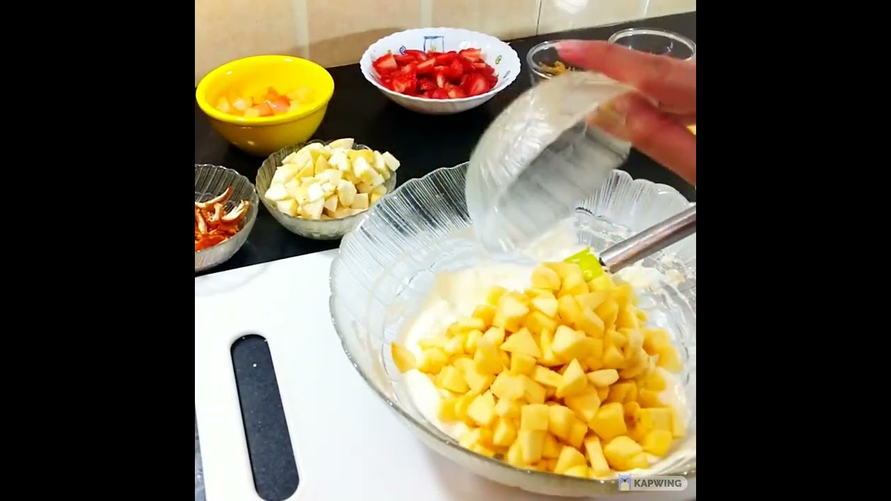 Creamy Fruit Delight Recipe | Ramadan Special for Iftar Creamy Fruit Delight Recipe | Ramadan Special for Iftar