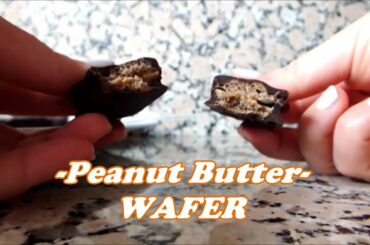 Peanut Butter Wafer | Healthy and super easy snack recipe