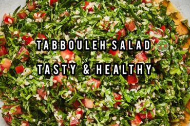 Tabbouleh salad|Lebanese salad|healthy salad|Arabic salad|Malayalam|salad recipe|authentic recipe