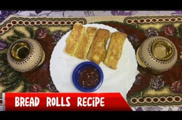 Bread Rolls Recipe || Healthy Snack || Iftar Recipe #breadrolls #healthysnacks #trending