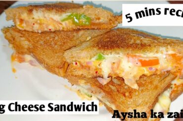 Yummy Veg Cheese Sandwich | Healthy Snacks Idea | #VegCheezMayoSandwich |@Kabita's Kitchen