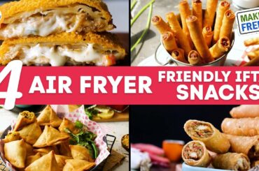 4 Air fryer Friendly Make and Freeze Iftar Snacks Recipes By Food Fusion (Iftar Ideas)