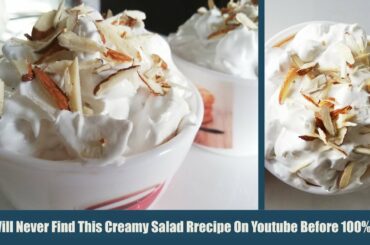 Fluffy Creamy Healthy Salad Recipes for Ramadan 2022 for Iftar