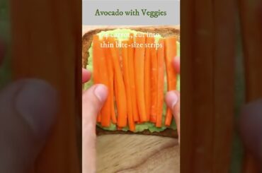 Avocado with Veggies for Weight Loss - #shorts l health buddies l Recipe in Description