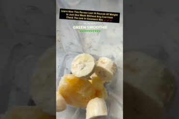 Weight loss | smoothie | smoothie recipes | the smoothie diet | how to loss weight #shorts