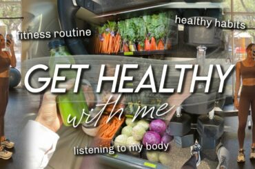 HEALTH VLOG | my fitness routine, healthy habits, easy meals, & listening to my body in 2022!