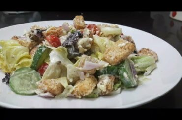Chicken Caesar salad | Healthy salad recipe | Spicy curreez