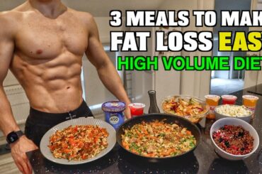 3 Simple Recipes That Got Me 5% *SHREDDED* (Low Calorie/High Volume)...